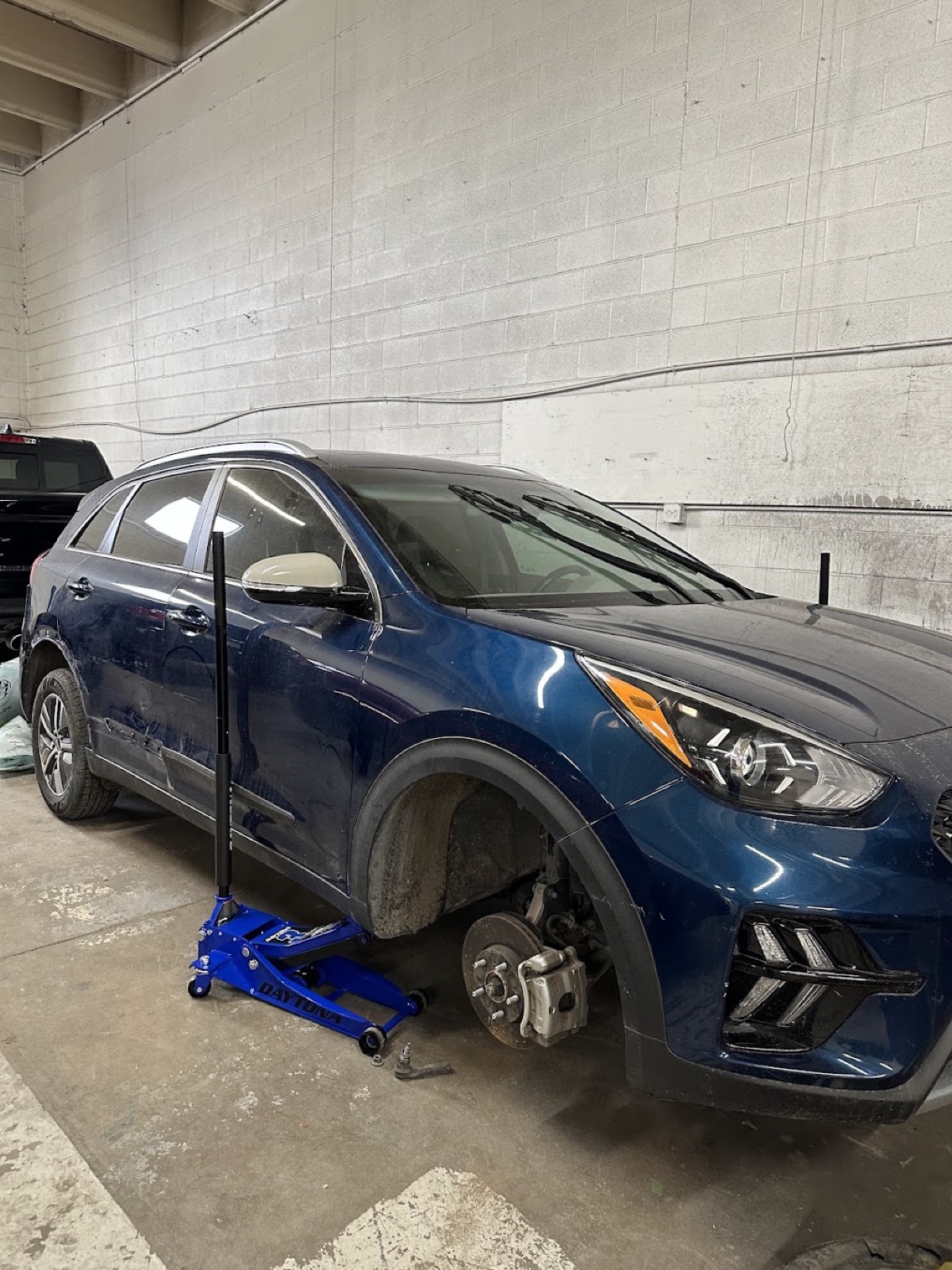 Automotive service work at Revline Performance Garage